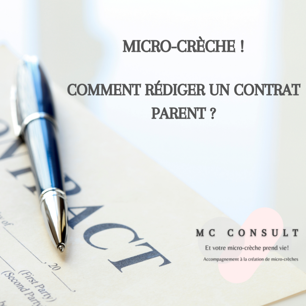 Micro-crèche : les contrats parents