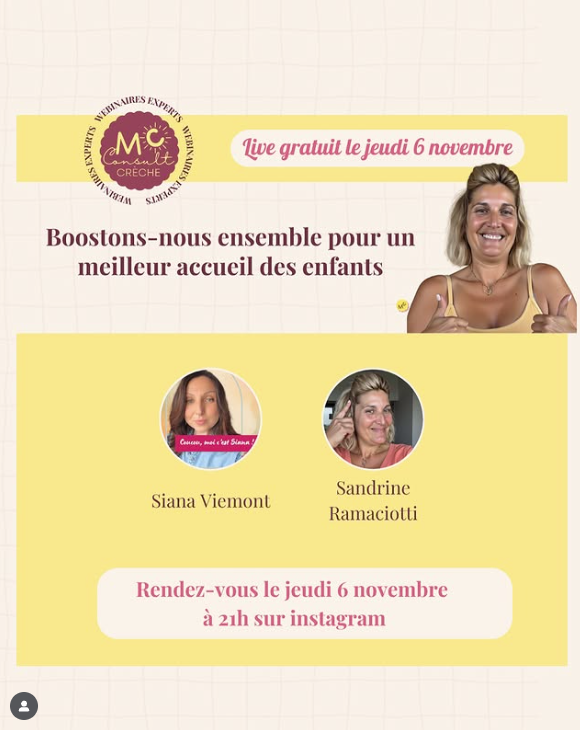 live instagram boost ta motivation en cette fin d'année pour un meilleur accueil des enfants